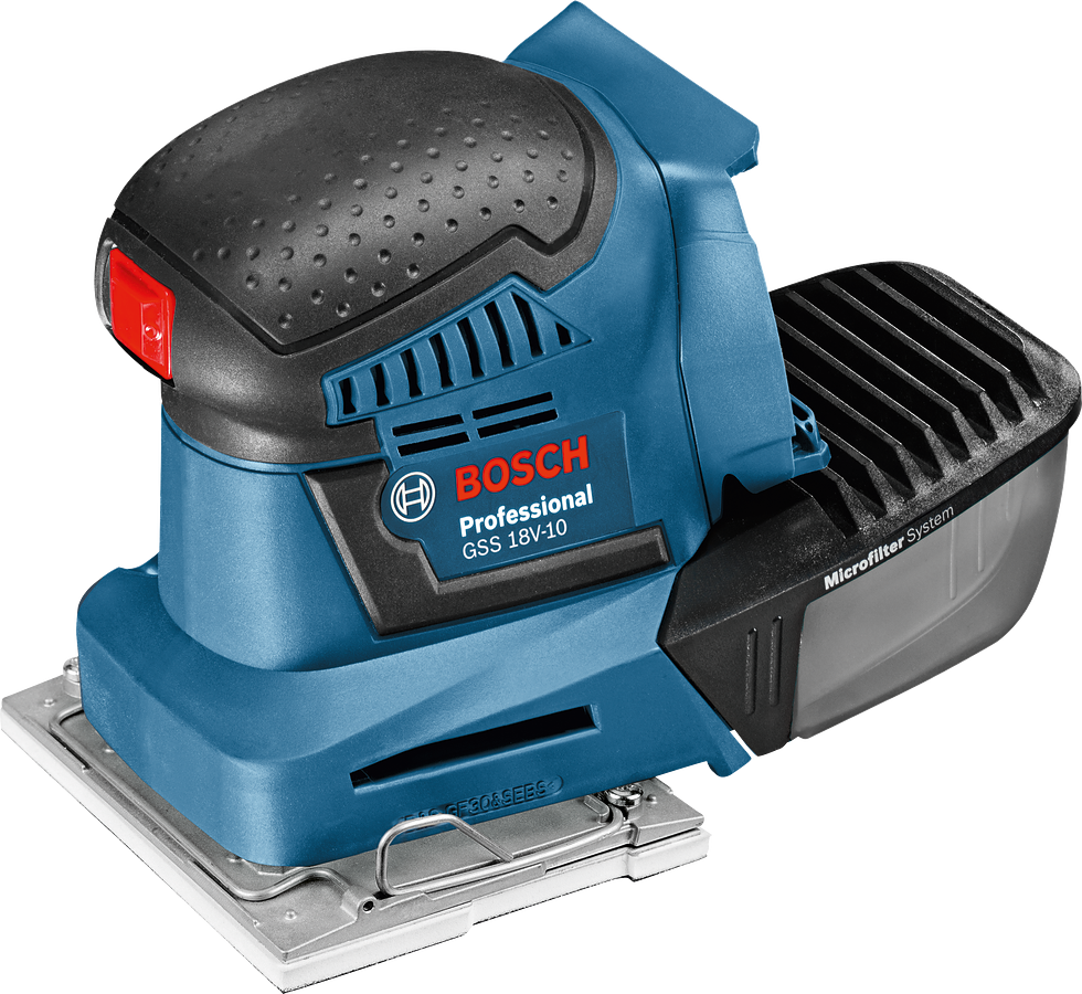 BOSCH 18V LI ION CORDLESS ORBITAL SANDER BRIGHTS