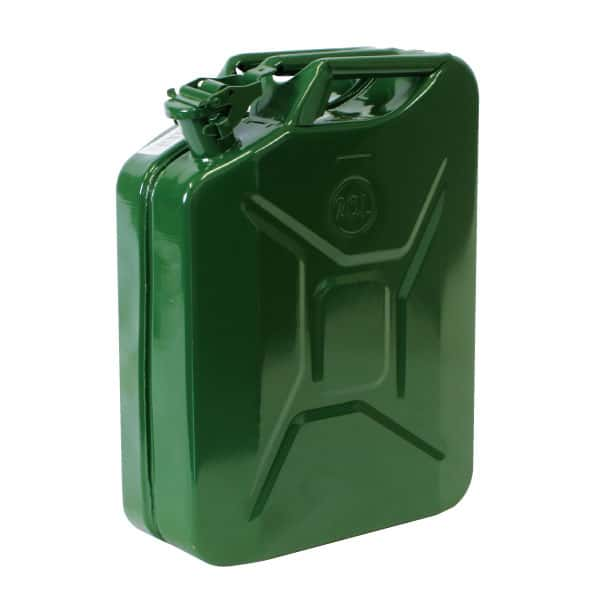 Jerry Can Metal 20L Petrol - BRIGHTS Hardware | Shop Online