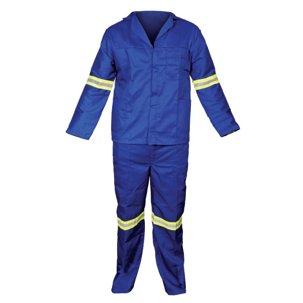 2PC REFLECTIVE ROYAL BLUE OVERALL | BRIGHTS Hardware