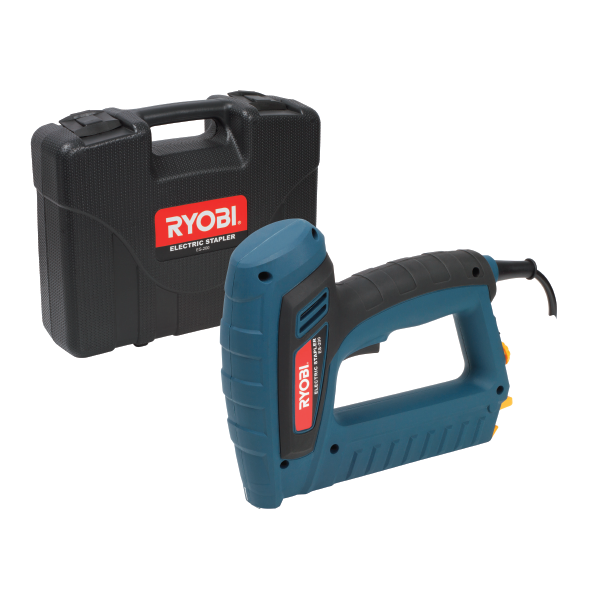 RYOBI STAPLE NAIL ELECTRIC GUN ES 200 BRIGHTS Hardware