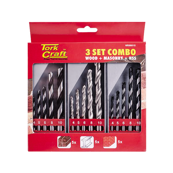 TORKCRAFT COMBO DRILL BIT SET BRIGHTS Hardware Shop Online