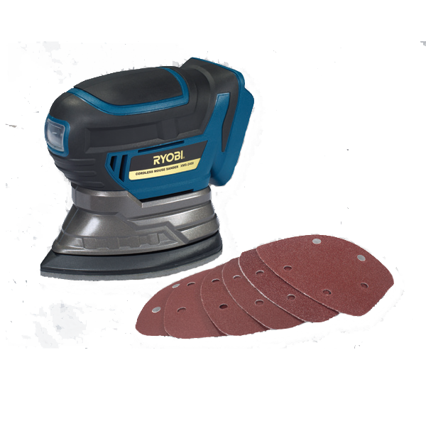 Ryobi mouse on sale sander