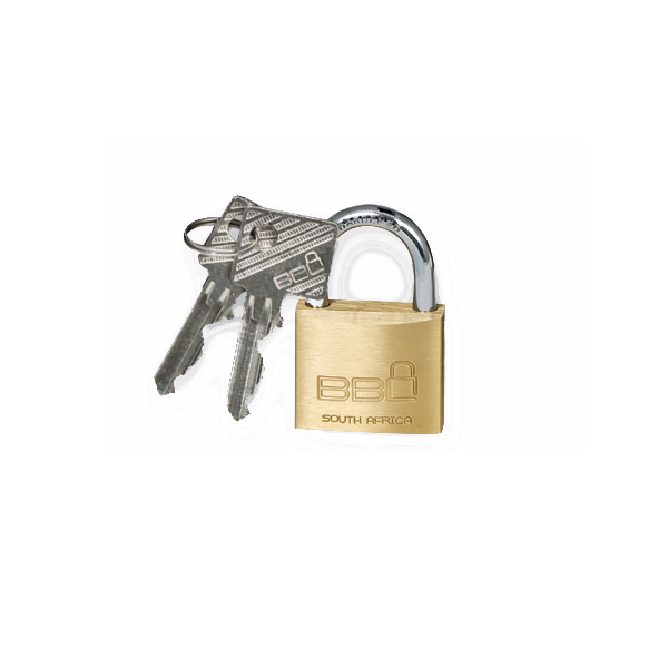 65351_BBL Brass Padlock 40mm