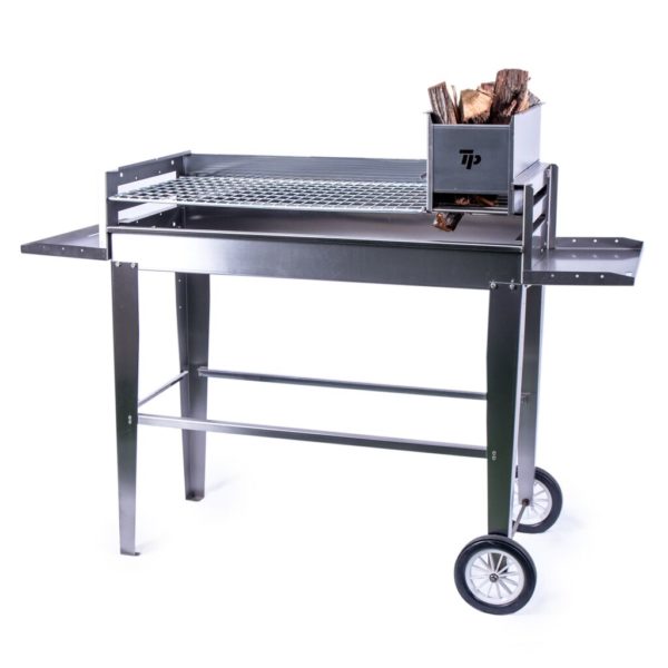 Techni-Punch-Portable-Stainless-Steel-Braai-With-Embermaker