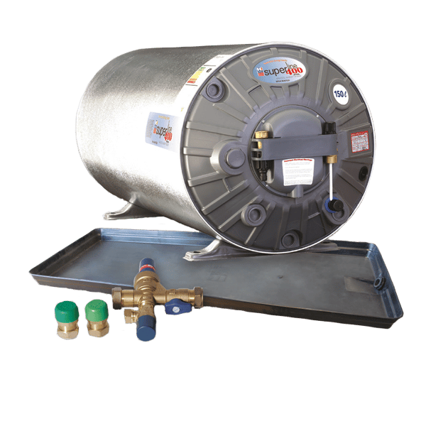 53100_Kwikot B-Rated 150l 400kPa Geyser Combo