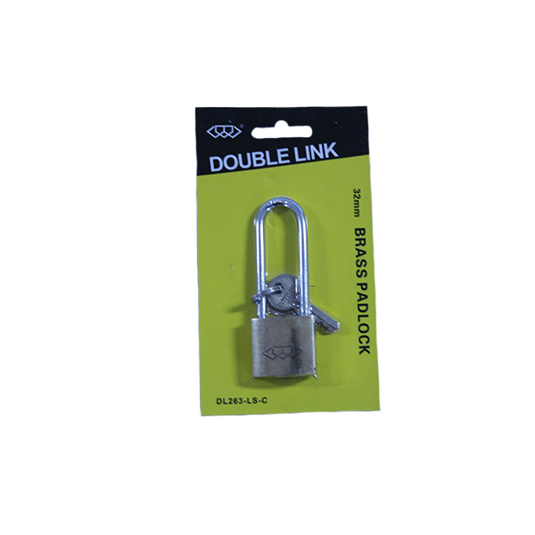 3539 padlock with long shackle 30mm