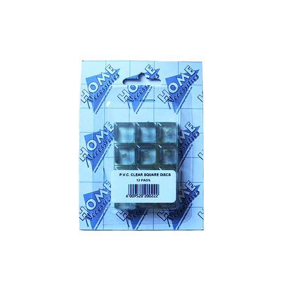 PROTECTOR PADS CLEAR ROUND DISC P.V.C (13)