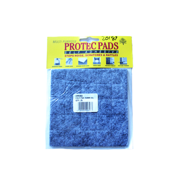 PROTECT PADS FELT SQUARE