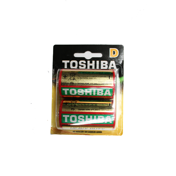 BATTERY TOSHIBA HEAVY DUTY D-2PACK