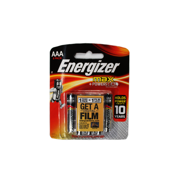 BATTERY ENERGIZER-MAX-8AAA