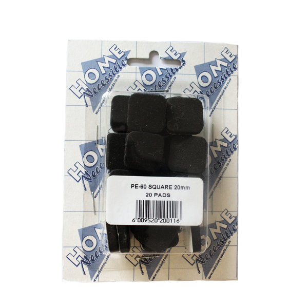 SELF ADHESVIE FOAM PE-60 SQUARE 20MM(20PADS)