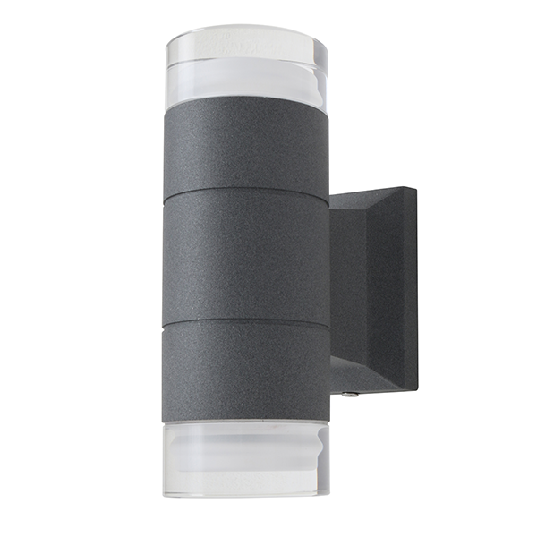 LANTERN UP/DOWNFACING CHARCOAL GLASS ENDS