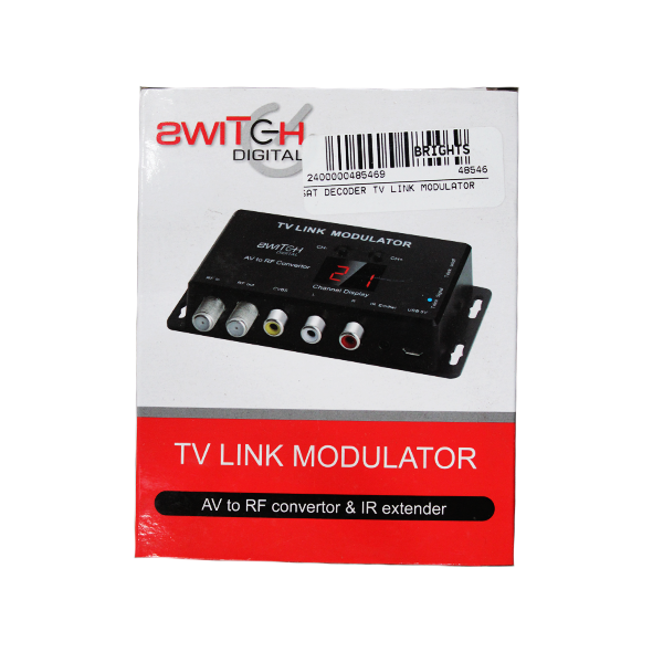 SAT DECODER TV LINK MODULATOR