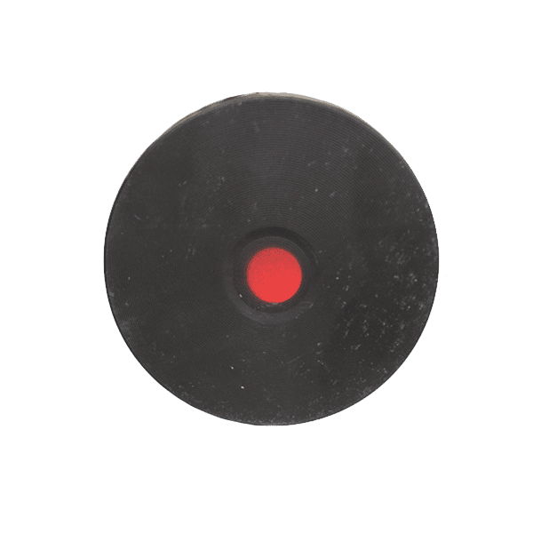 SOLID PLATE 6"(C/TRIM) RED DOT