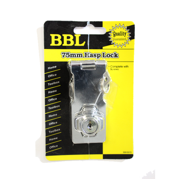 HASP LOCK 75MM