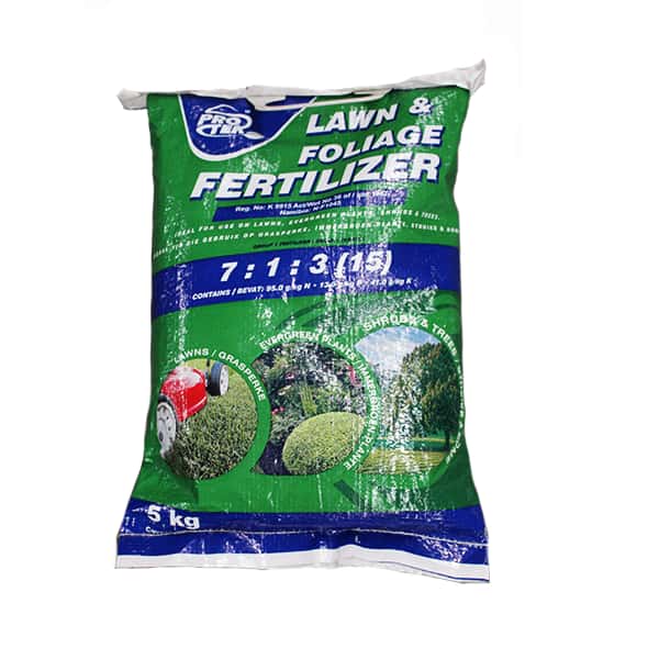 PROTEK LAWN&FOLIAGE FERTILISER 5KG