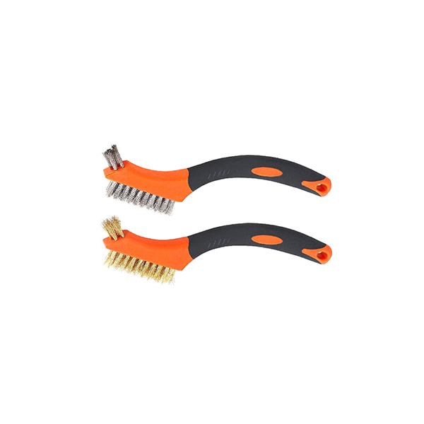 WIRE BRUSH SET 2PC H/DUTY