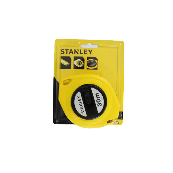 TAPE MEASURE 30M STANLEY STEEL WORKMASTER BRIGHTS Hardware