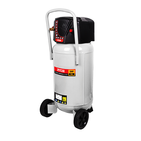 27102-RYOBI-COMPRESSOR-OILESS-VERTICAL-50L-2HP