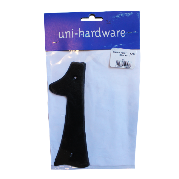 300466-NUMBER-PLASTIC-BLACK-190MM-NO.1