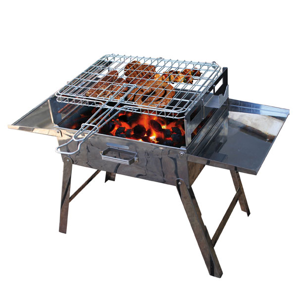 40889-TECHNI-PUNCH-SAFARI-STAINLESS-STEEL-PORTABLE-BRAAI