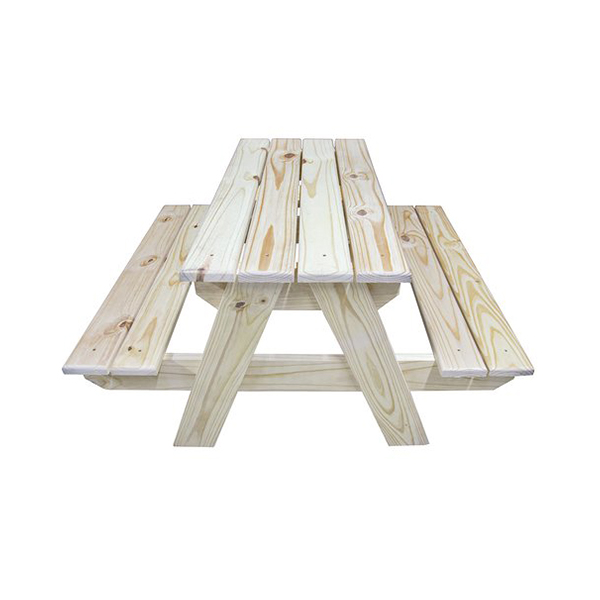 81517-PINE-PICNIC-TABLE-WITH-BENCHES-KIDDIES