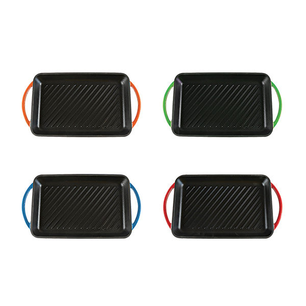 39644-Chef-Cast-Iron-Grill-Plate-Assorted-Colours