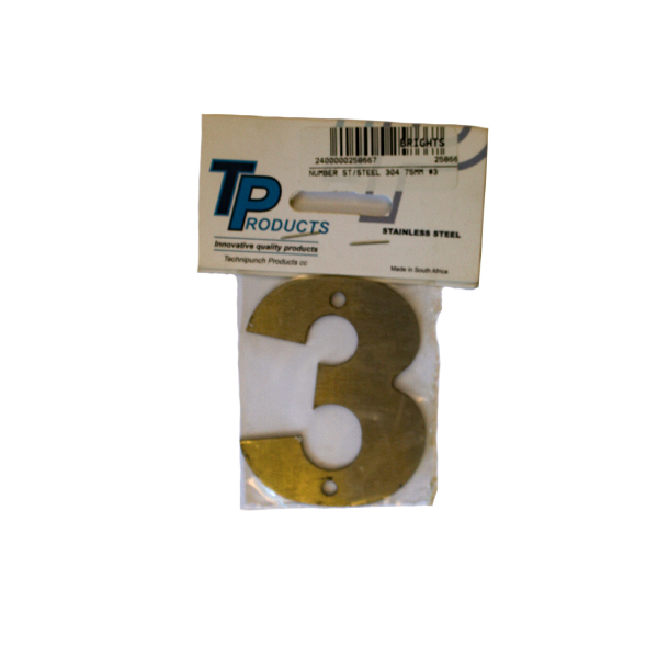 25866-NUMBER-STAINLESS-STEEL-304-75MM-#3