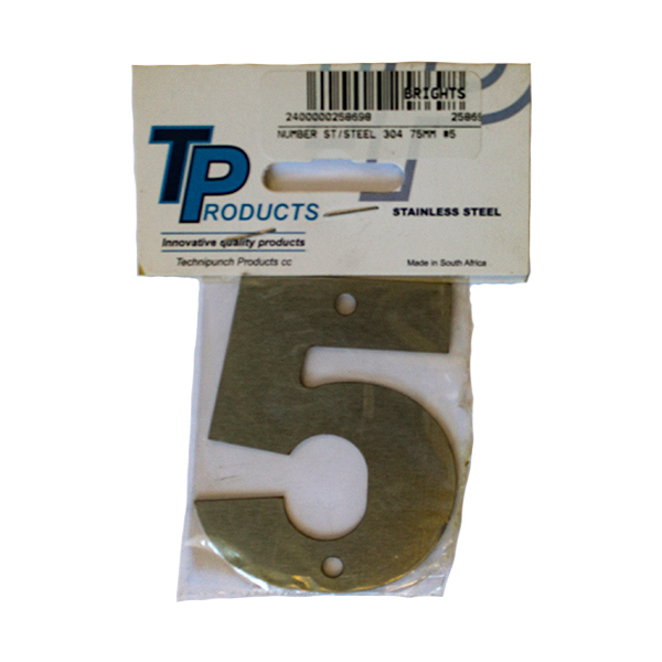 25869-NUMBER-STAINLESS-STEEL-304-75MM-#5