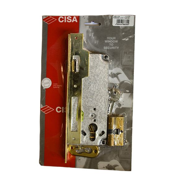 63907-MORTICE-LOCK-ADJUSTABLE-ROLLER-BRASS-50MM