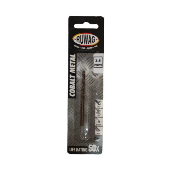 71912-RUWAG-DRILL-BIT-COBALT-METAL-3.5MM