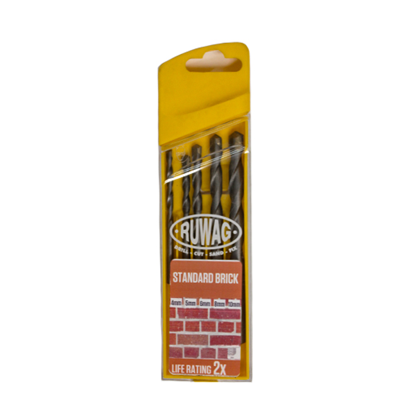 Ruwag drill outlet bit set
