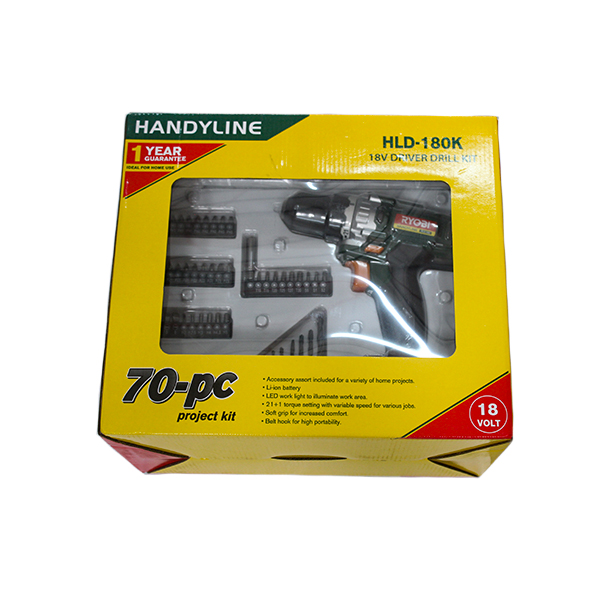 18 volt drill set outlet