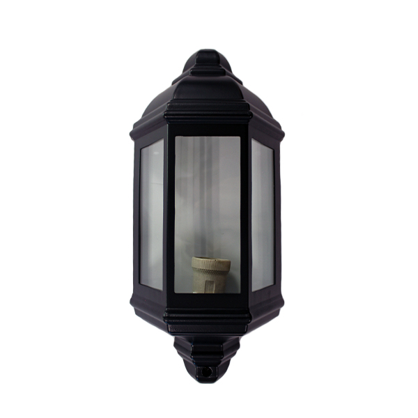 22150-WACO-LANTERN-WALL-3-PANEL-BLACK