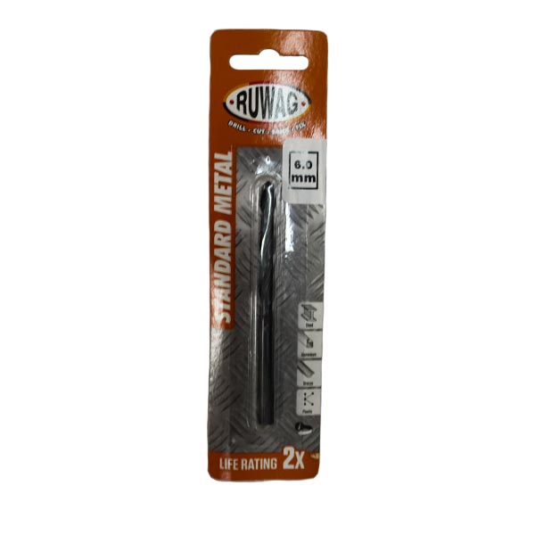 28590-RUWAG-DRILL-BIT-STD-METAL-6MM