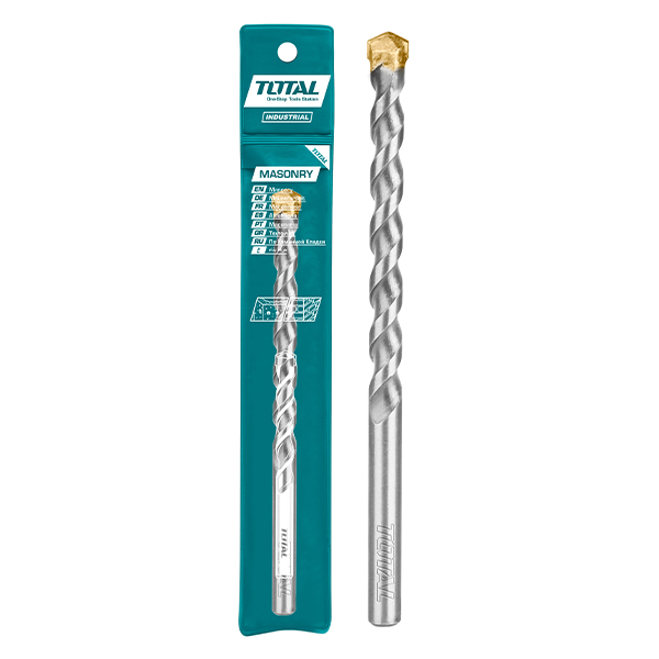 TOTAL MASONRY DRILL BIT 6MM X 100MM BRIGHTS Hardware Shop Online