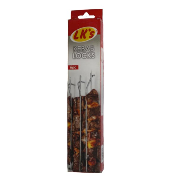 76651-LKS-KEBAB-CHROME-LOCKS-6PC