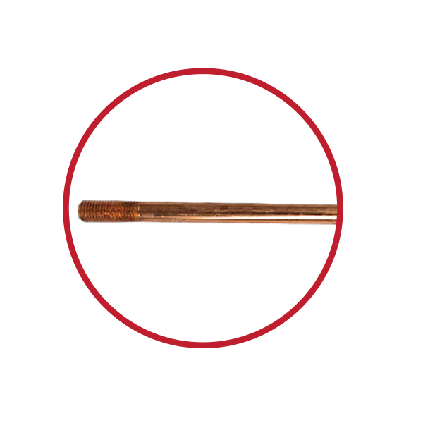 1470-EARTH-SPIKE-COPPER-PLATED-2.4M-X-M16