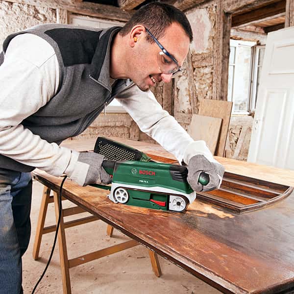 BOSCH BELT SANDER 533MM X 75MM 710W BRIGHTS Hardware