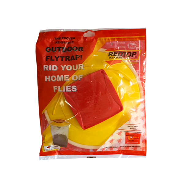 4165-RED-TOP-FLY-TRAP-RE-USEABLE