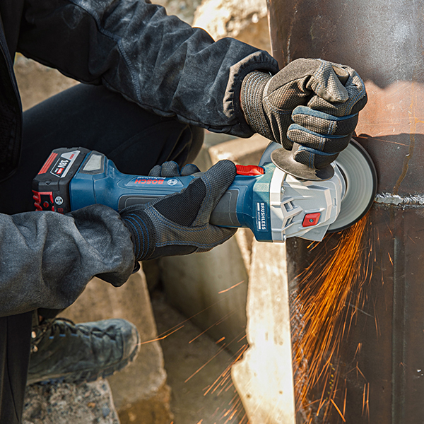 Bosch battery angle grinder 2025