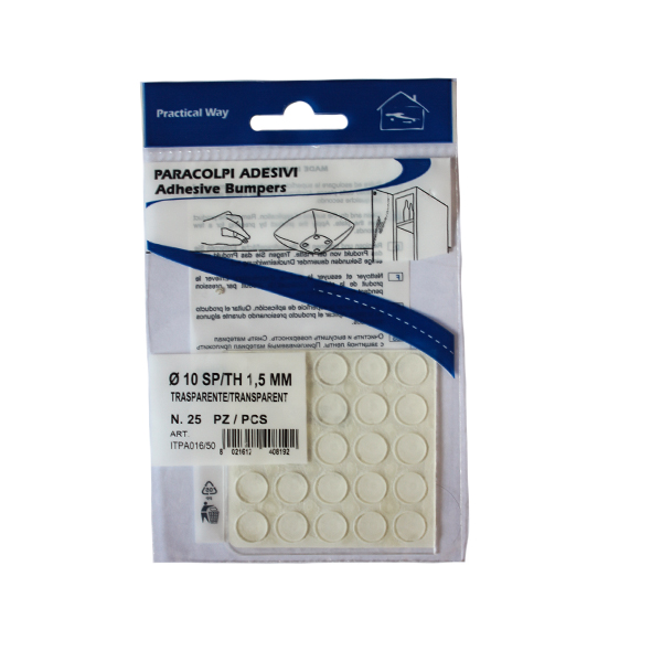 63094-adhesive-bumper-pads-round-clear-10x1,5mm-(25)