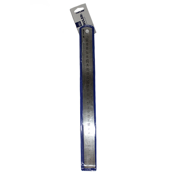 324601-TOPLINE-STAINLESS-STEEL-RULER-300MM