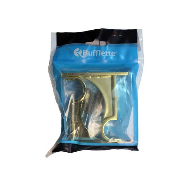 58799-CURTAIN-BRACKET-BRASS-PLATED-PLASTIC-25MM