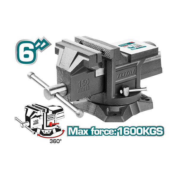 87370-TOTAL-BENCH-VICE-SWIVEL-BASE-150MM