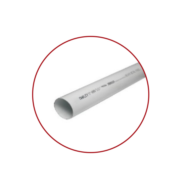 MARLEY WASTE PIPE 40MM P M WHITE E SPEC BRIGHTS Hardware