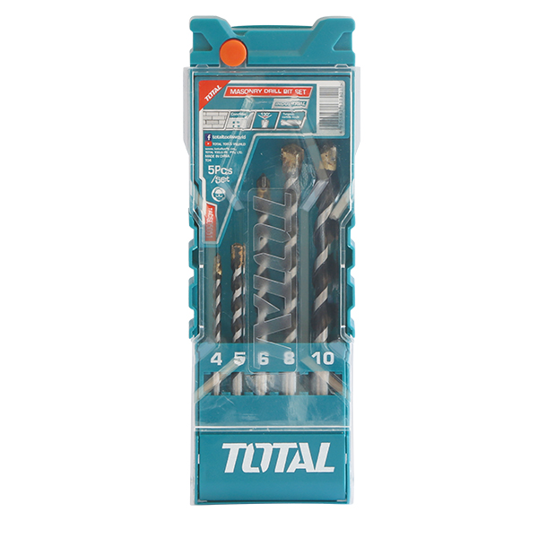 Total tools masonry drill bits hot sale