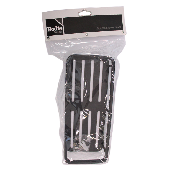 67779-CASTAWAY-BODIE-SQUARE-SHOWER-SHELF-BLACK