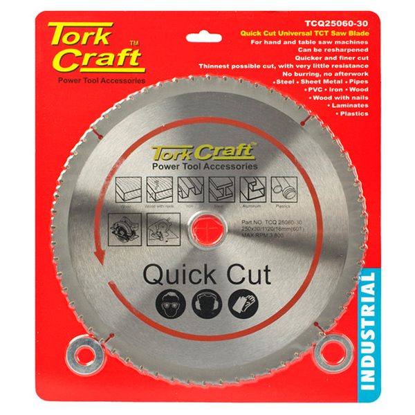 301527-TORK-CRAFT-CIRCULAR-SAW-BLADE-250MM-X-30MM-X-60T-QUICK-CUT