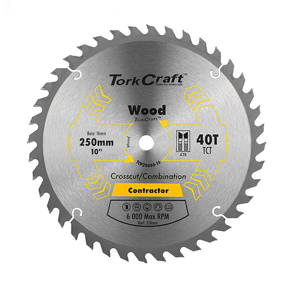 313526-TORK-CRAFT-CIRCULAR-SAW-BLADE-250MM-X-16MM-X-40T